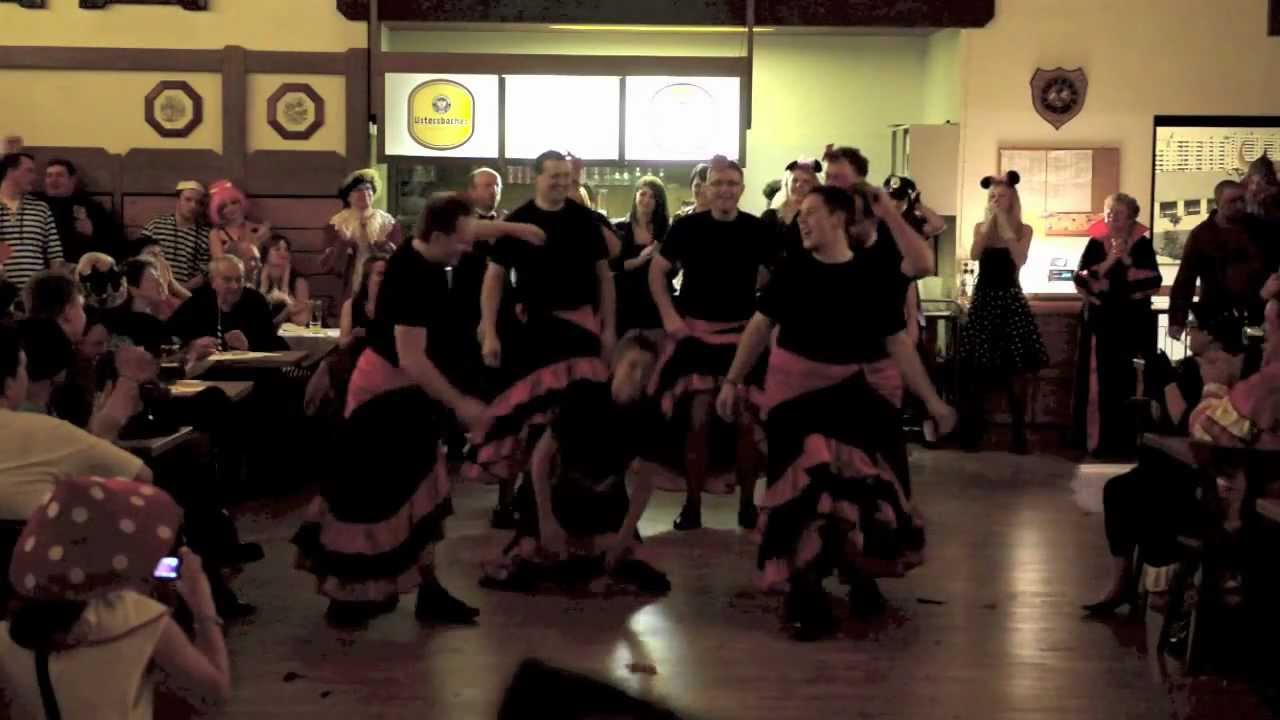 Feutraball 2013 Männerballett: Cancan
