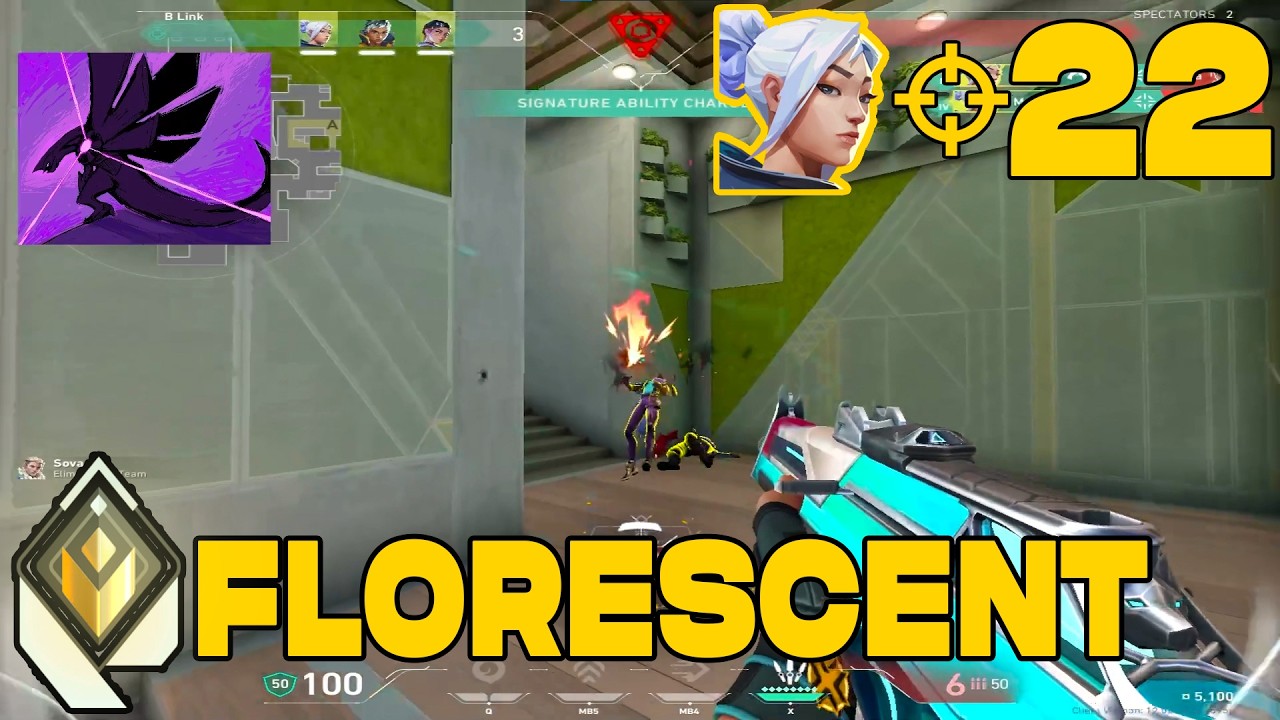 THE BEST AIMER WITH JETT! - florescent [NA] #MatchMVP