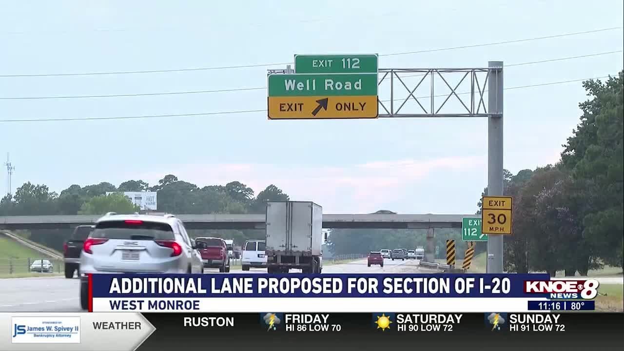 Louisiana DOTD hosts public meeting for I-20 widening & overlay project