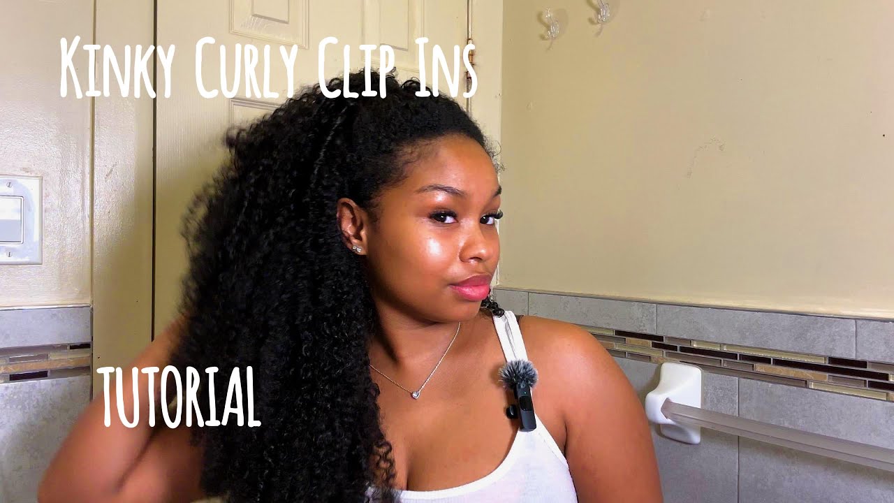 Kinky Curly Clip ins from Curlsqueen