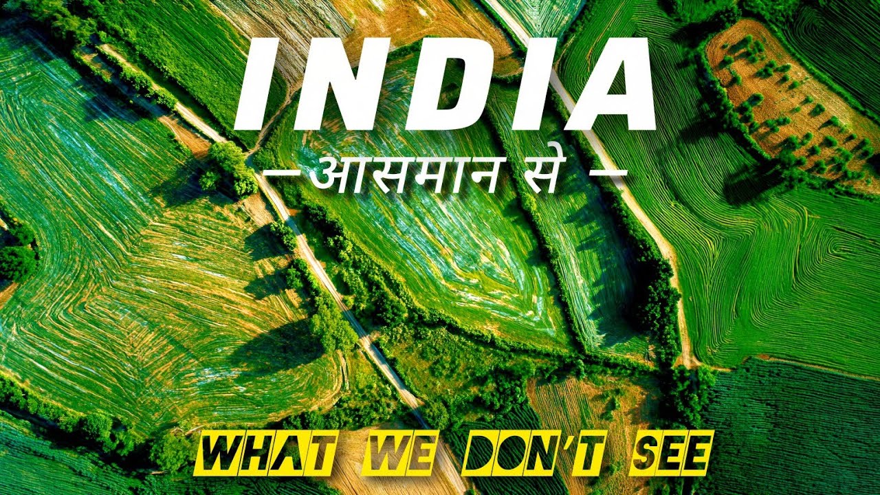 INDIA FROM ABOVE 🇮🇳: A Cinematic Aerial Journey 