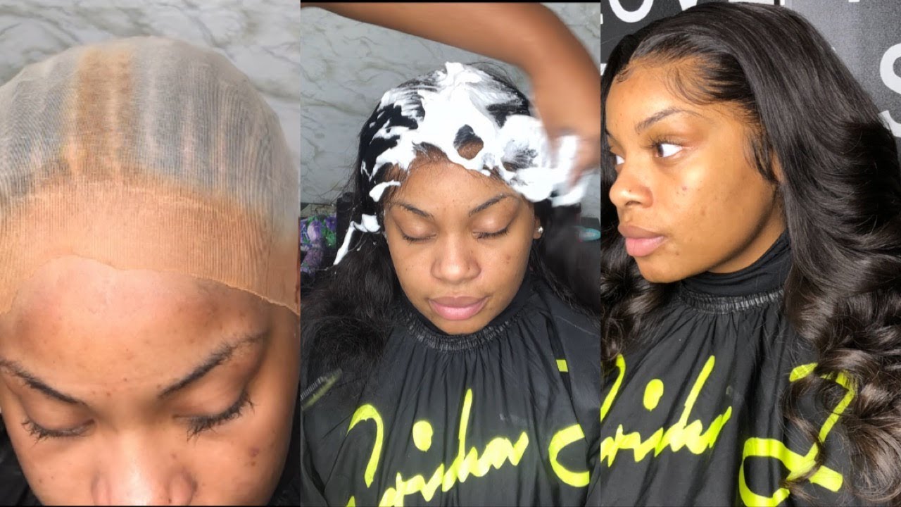 Frontal Sew-in | What lace? Let's create a scalp feat. Ericka J.