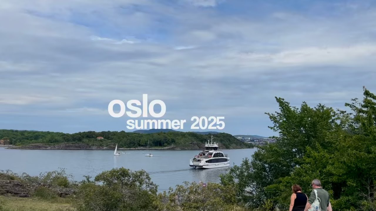 oslo, norway vlog | oslo in summer, museums, cafes & nature getaways