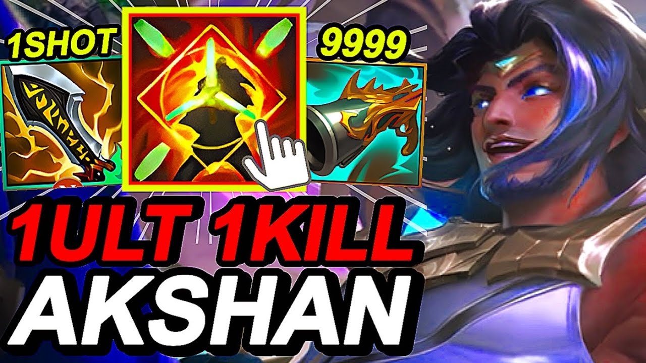 Wild Rift China Akshan Jungle - New Infinity Edge Broken OP Item - China New JG Akshan Build Runes