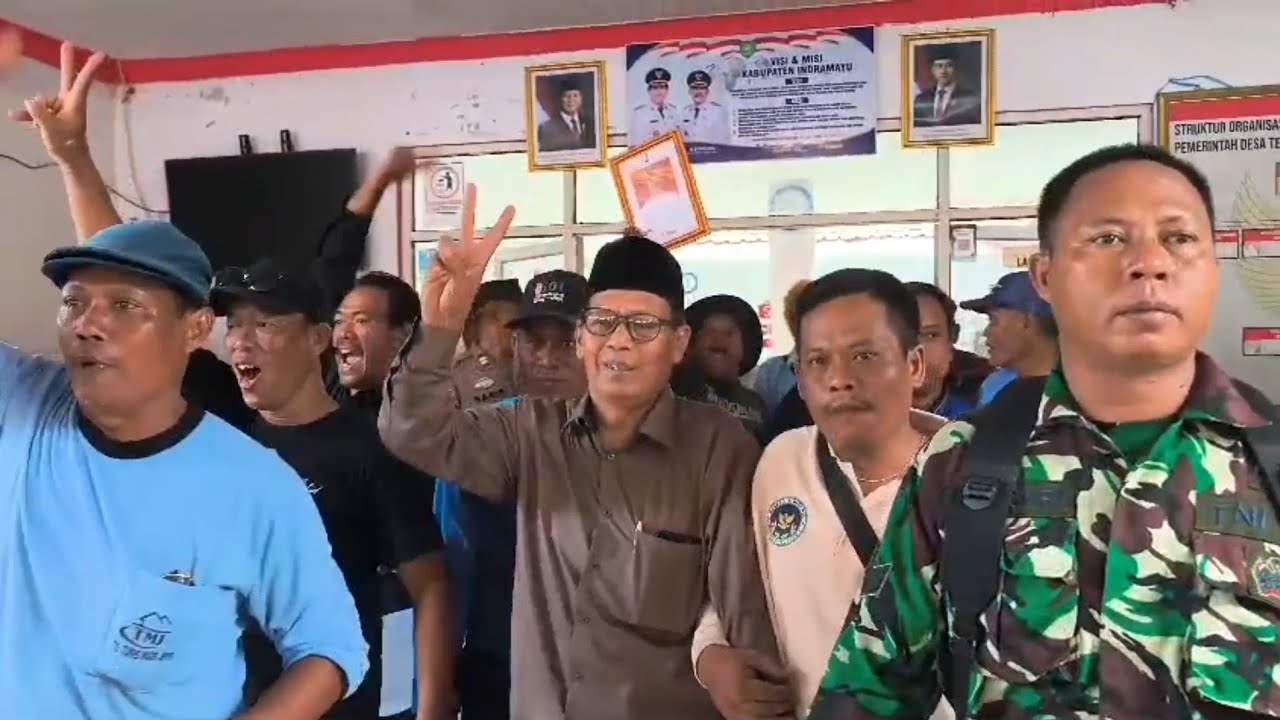 Kayidi Resmi Kantongi Nomor Urut 2 pada Pengundian Calon Kuwu Tenajar Kidul