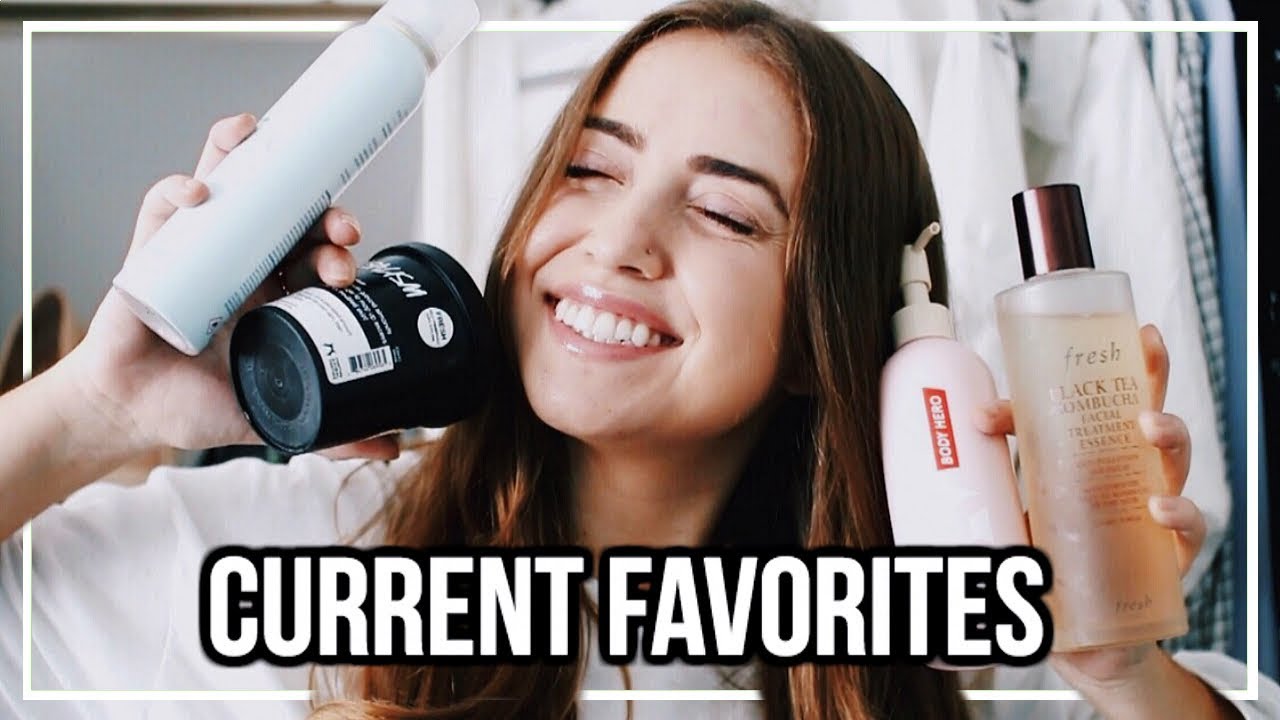 MY CURRENT FAVORITES! Skincare, Beauty, Fashion, & Music! | AUGUST 2018
