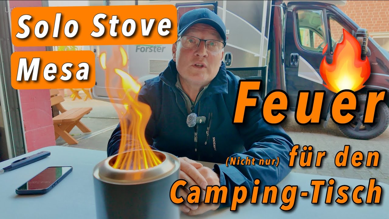 Solo Stove Mesa - Ein tragbares Tischfeuer (nicht nur) für Camping (TEST)