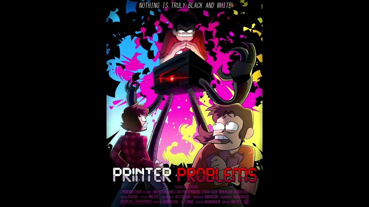 Piemations Printer Problems theme song (extended looped version)