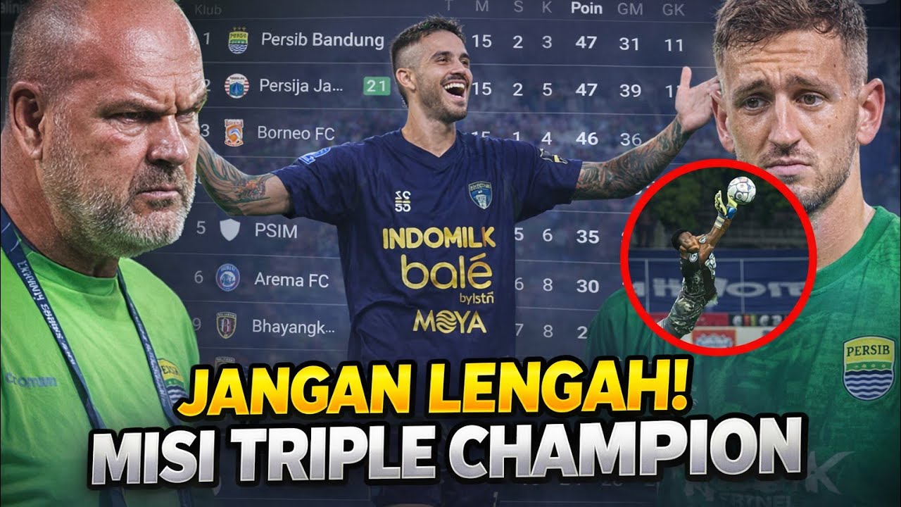 LUPAKAN ASIA! MISI BALAS DENDAM & PERTAHANKAN PUNCAK KLASEMEN LAWAN PERSITA!