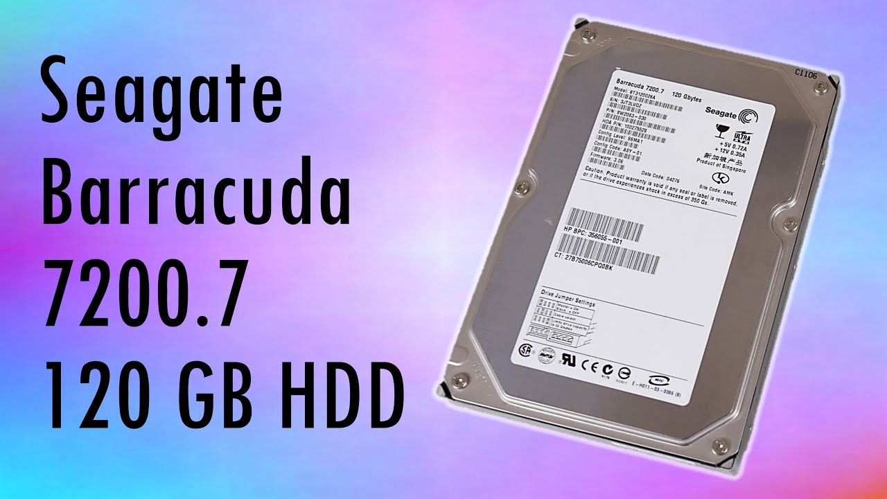 Seagate Barracuda 7200.7 120 GB IDE Hard Disk Drive Review