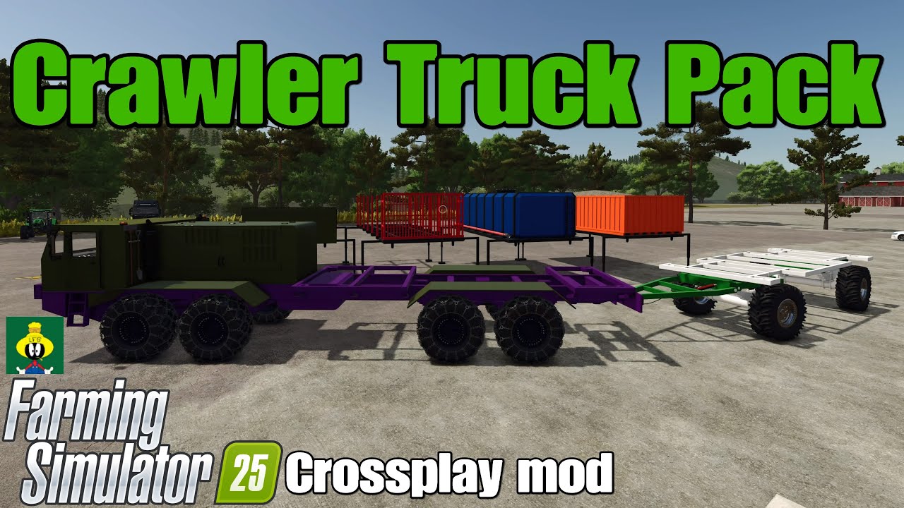 Crawler Truck Pack / Мод для кроссплатформенной игры FS25