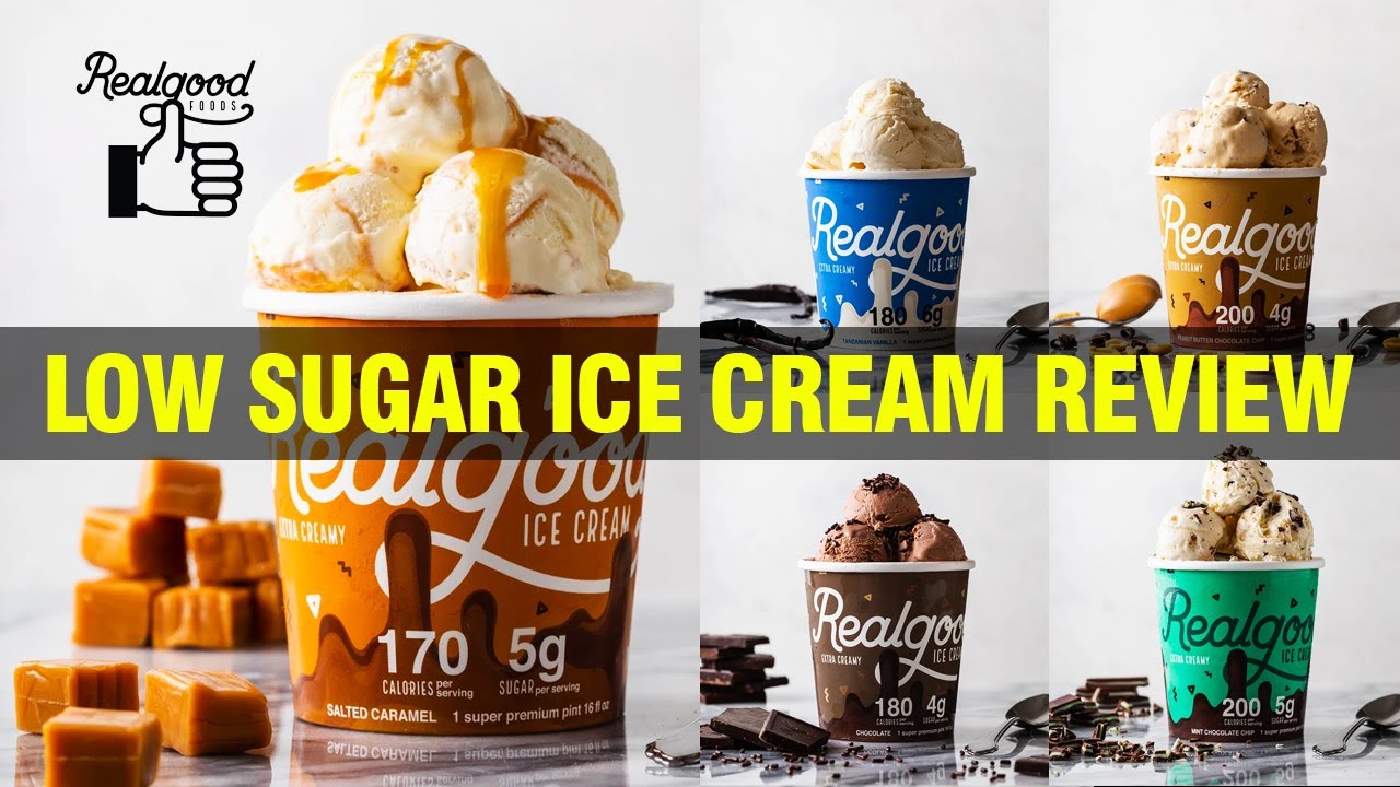LOW SUGAR (REAL GOOD) ICE CREAM REVIEW