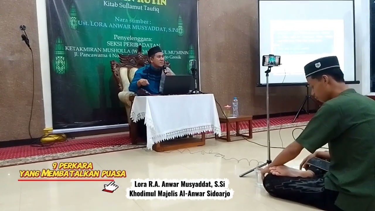 9 PERKARA YANG MEMBATALKAN PUASA - ini salah satunya - Kajian Rutin Musholla Darul Mu'minin KBD