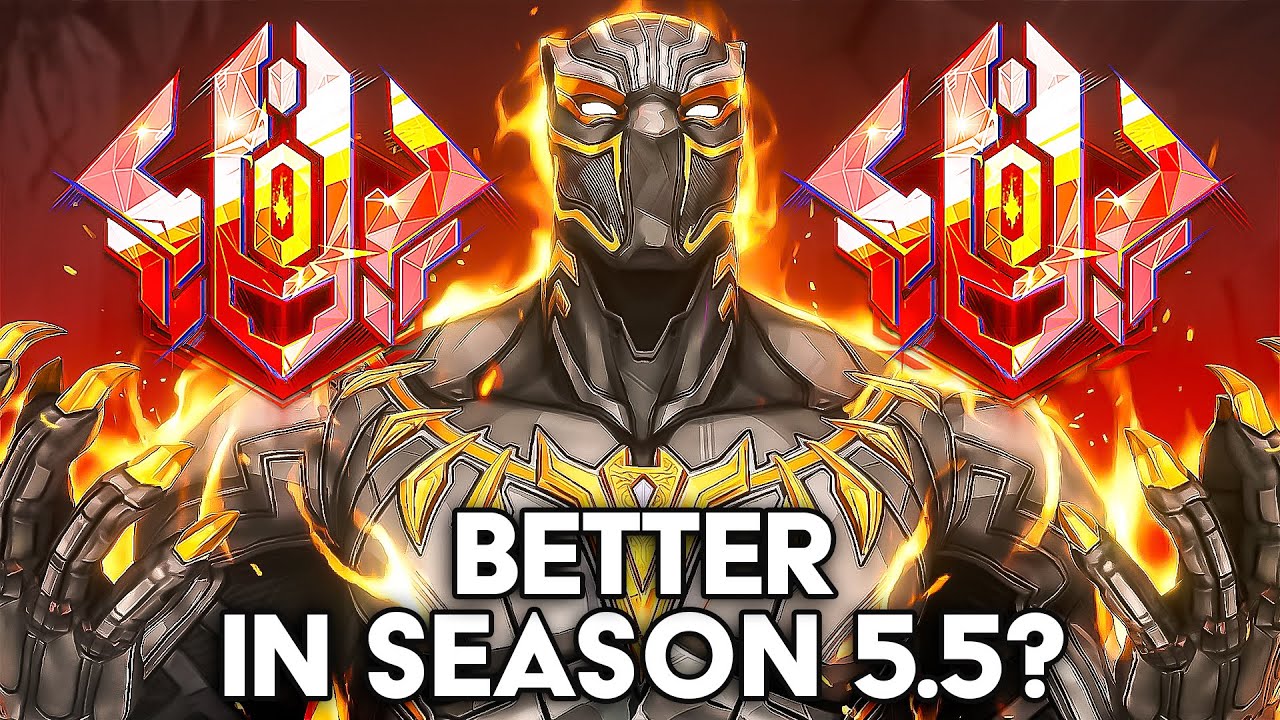 Rank #1 Black Panther tries Panther in Season 5.5 | Marvel Rivals