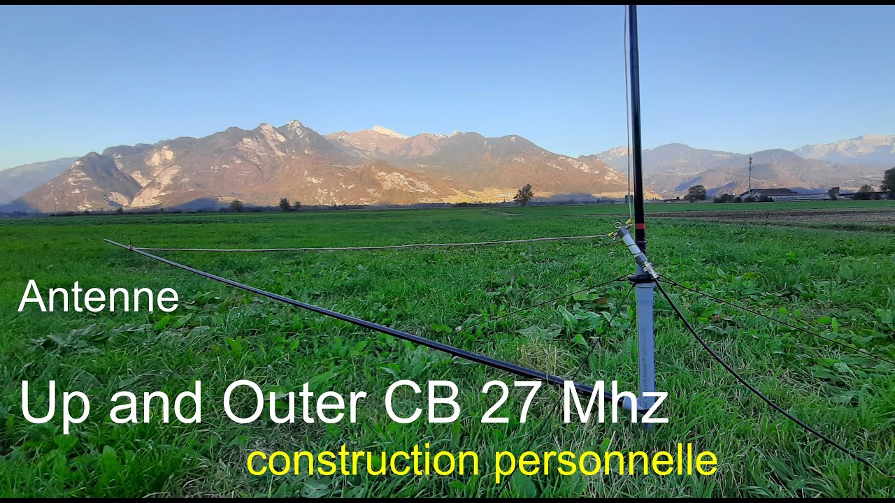 Antenne Up and Outer CB 27 Mhz, Albrecht AE 2990 AFS, President Randy 3, vidéo DJI Osmo Pocket 3