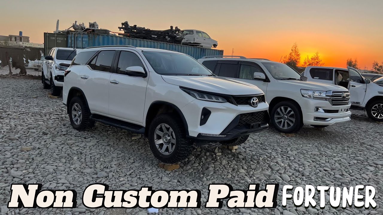 Non custom paid TOYOTA FORTUNER 2.8 desial (2019) fully loaded fresh imported | NCP cars Quetta
