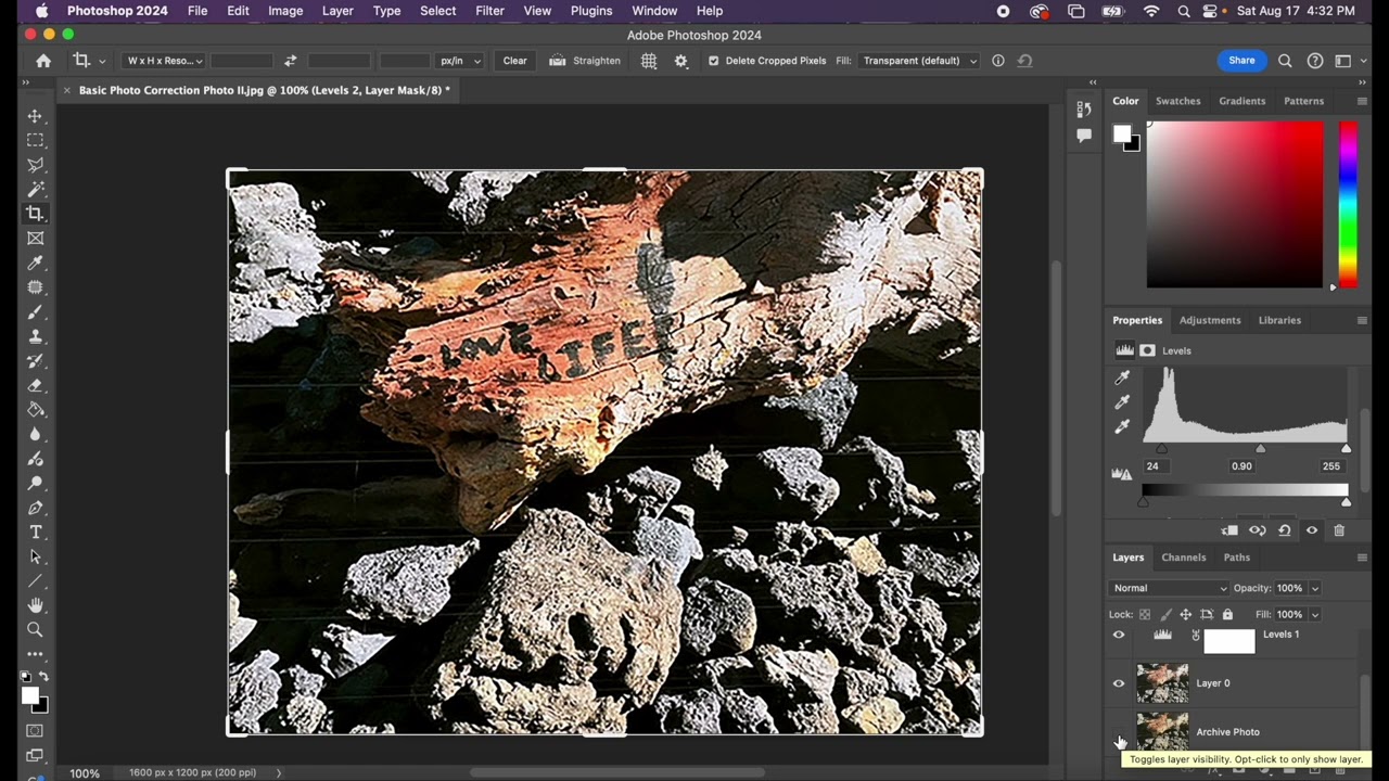 Basic Photo Corrections Demo
