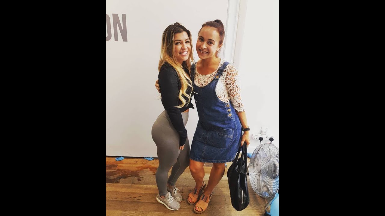 Prepping girls for their show/ Nikki B/ GracefitUK/ A DAY WITH ME