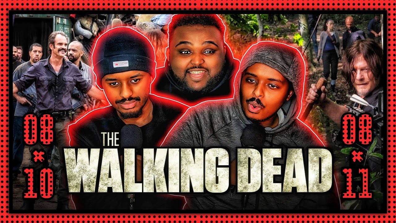The Walking Dead 8x10 & 8x11 REACTION!!