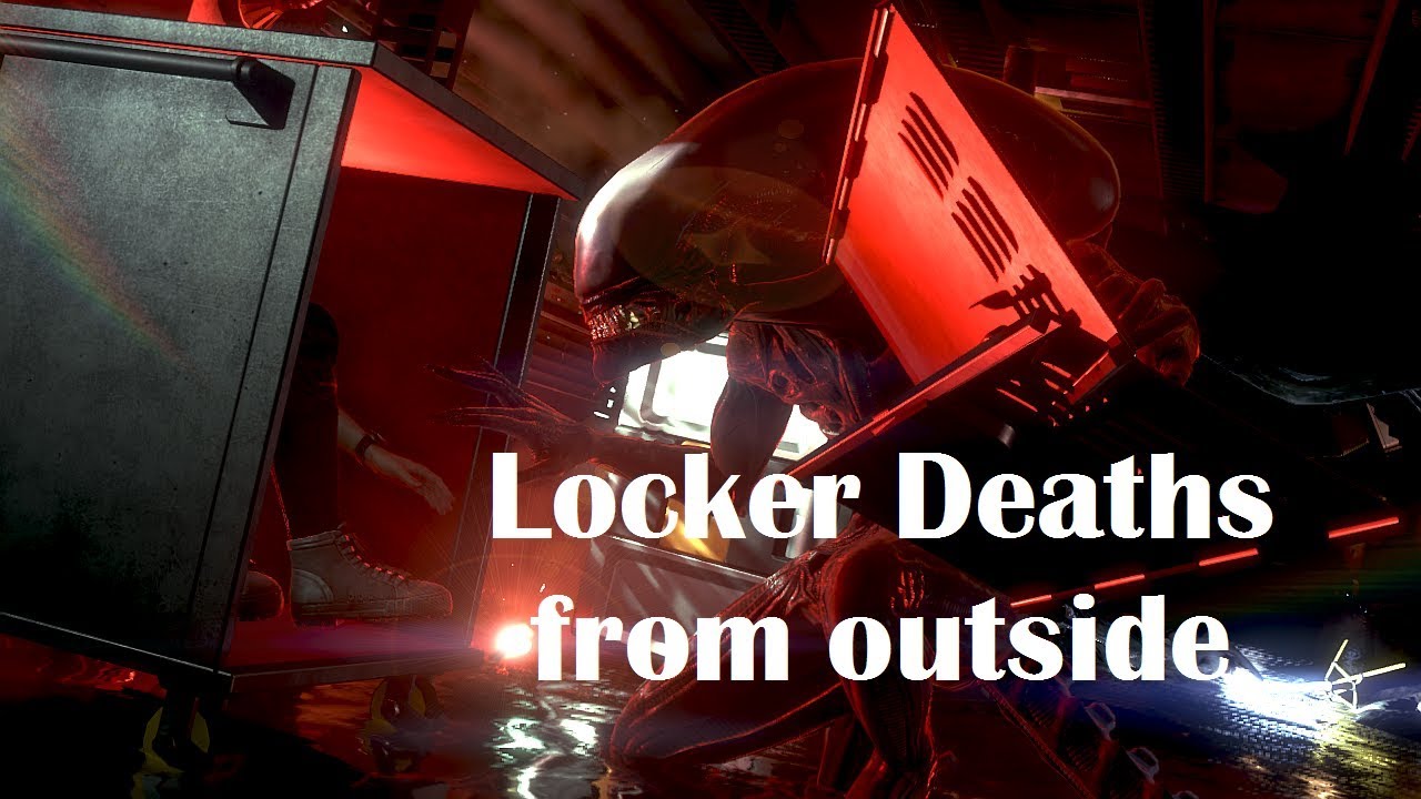 Alien Isolation Special - Locker Deaths from outside