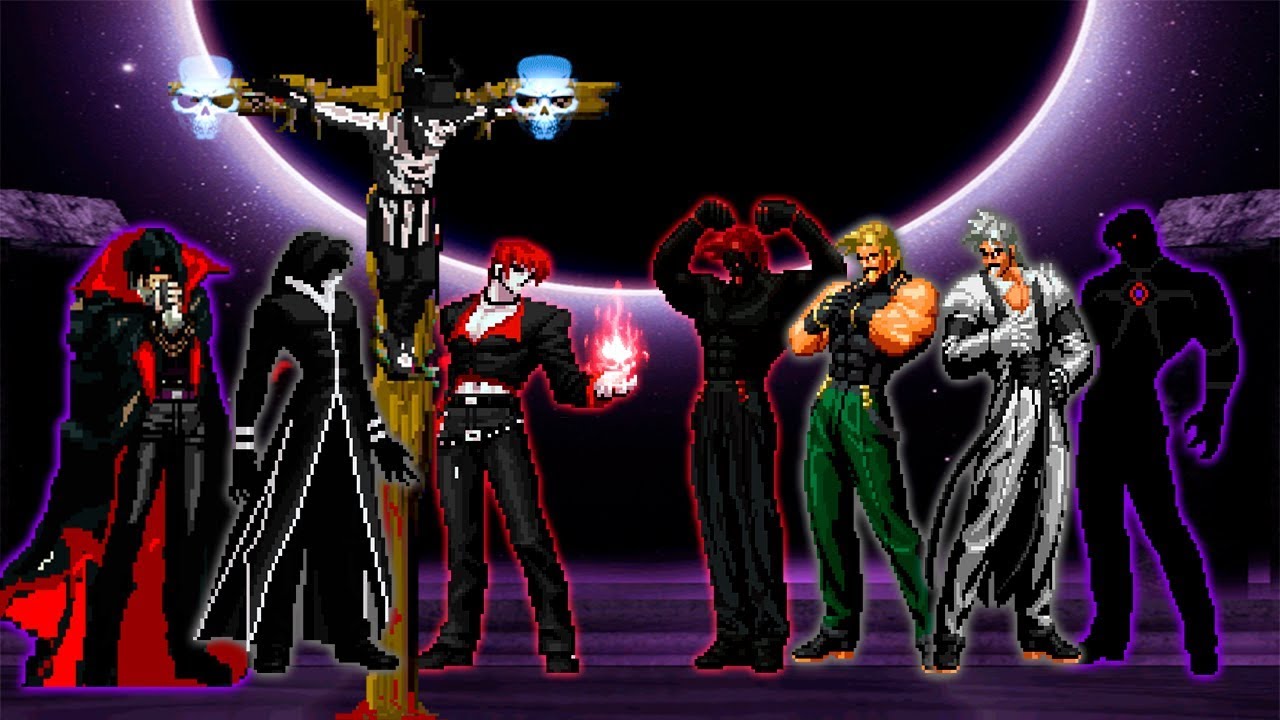 Kof Mugen Demonic Team VS Rugal Team