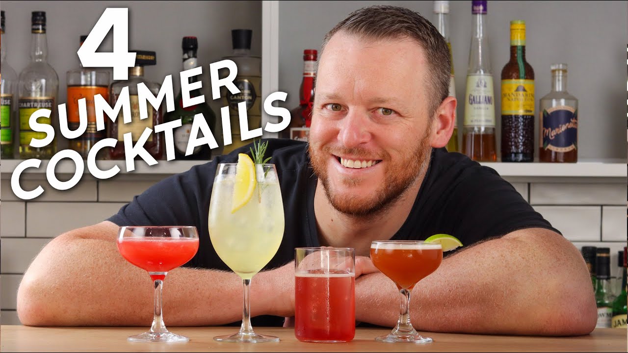 4 x summer cocktail recipes
