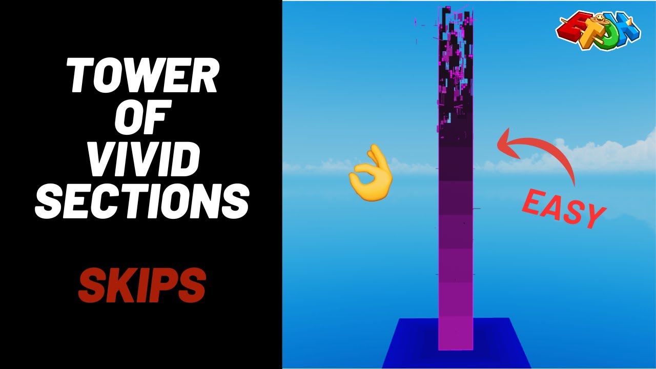 All Useful Skips In ToVS to make it easier | Tower of Vivid Sections Skips | EtoH