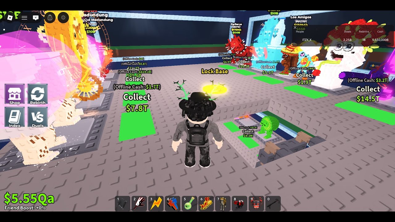 trading and dueling  live sab