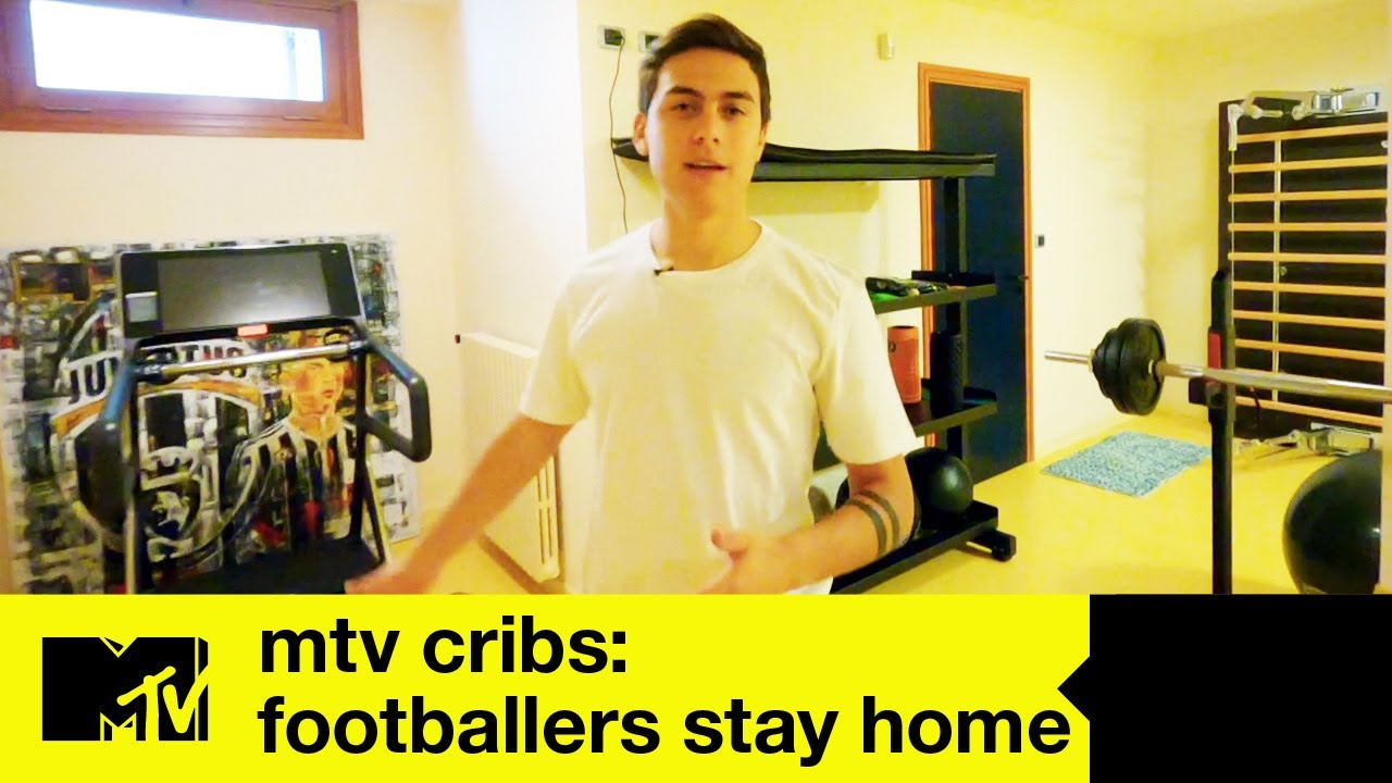 Le palestre dei calciatori: da Dybala a David Luiz | MTV Cribs: Footballers Stay Home