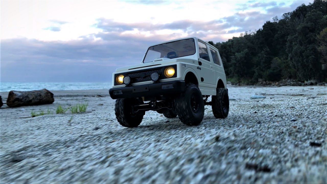 WPL C74 1/10 Scale : Suzuki Jimny Review And First Trail Run!