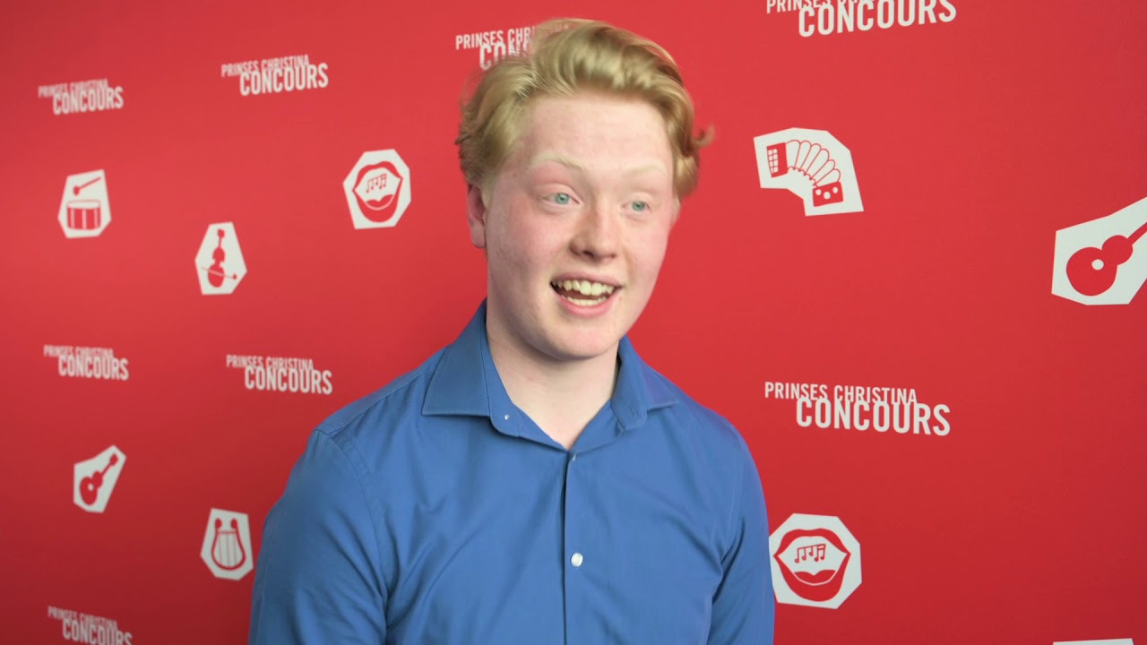 Gerben, finalist Prinses Christina Concours 2019