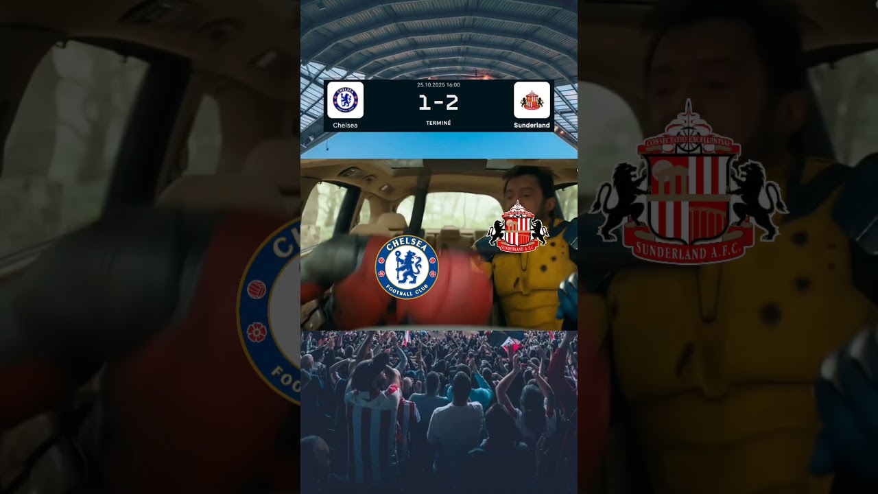 Premier League 25/26 Chelsea vs Sunderland 1-2#FootMeme #ReelsFootball ️#PremierLeague #Chelsea
