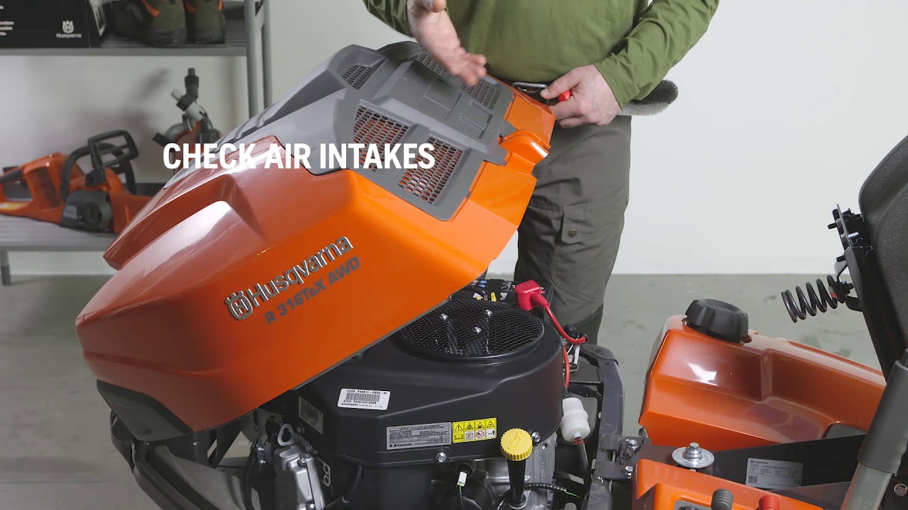Husqvarna 200/300 Series Riders - How to keep your Rider in good condition