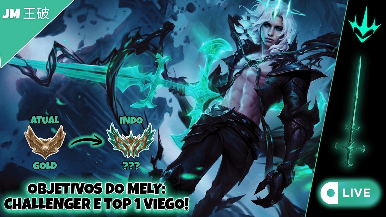 Ô REI DESTRUIDO IRA DESTRUIR! MONO VIEGO 🜲!  || Jorge Melyodas 王破 || #LOL (SHORT)