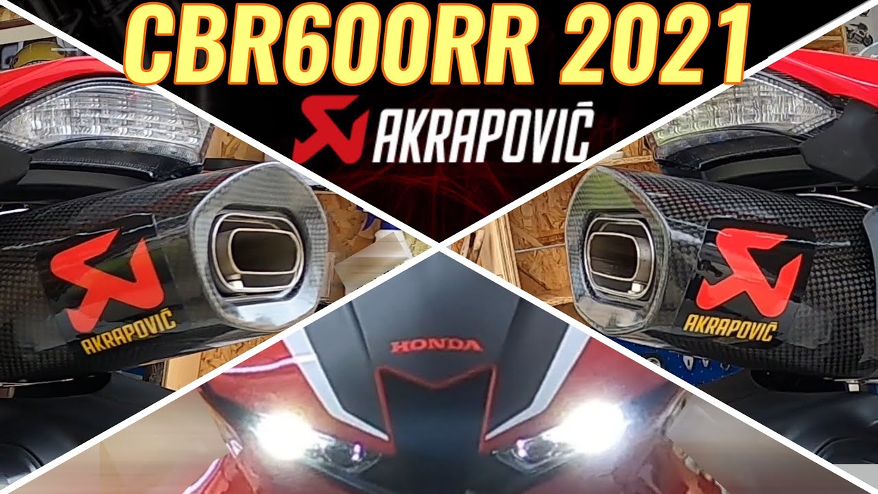 【AKRAPOVIC】ﾏﾌﾗｰ装着【CBR600RR】2021,Exhaust Sounds