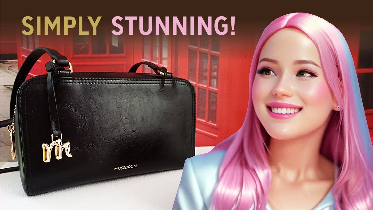 Почему всем нравится эта простая чёрная сумка! 🖤✨👜 Сумка Mossdoom Reyna
