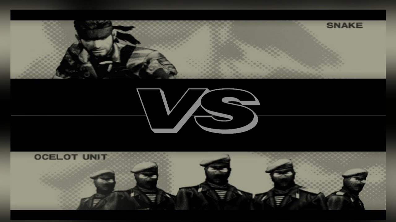 Snake Vs Ocelot Unit | Metal Gear Solid 3 : Persistence Gameplay 