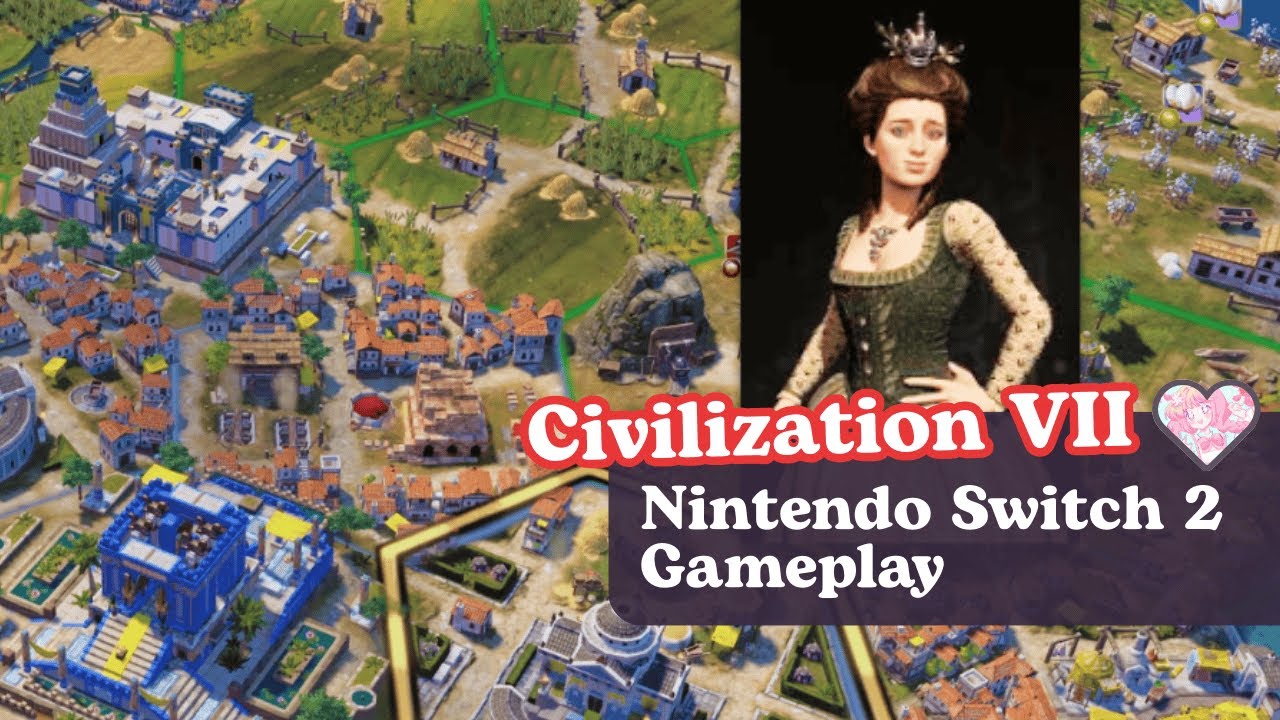 Civilization VII on Nintendo Switch 2 Upgrade Ver. pt.1 Catherine, Antiquity Era Gameplay #letsplay