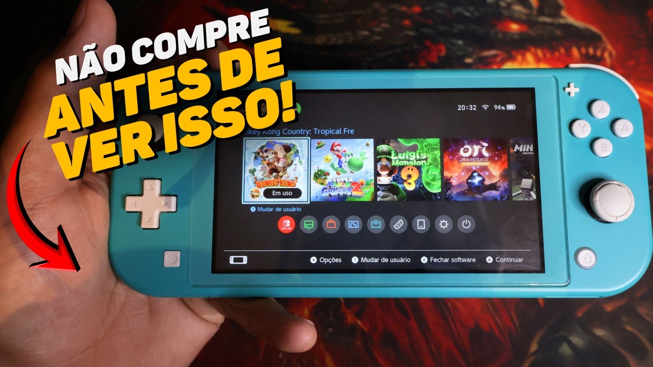 As Perguntas Que Todo Mundo Faz Sobre o Switch Lite