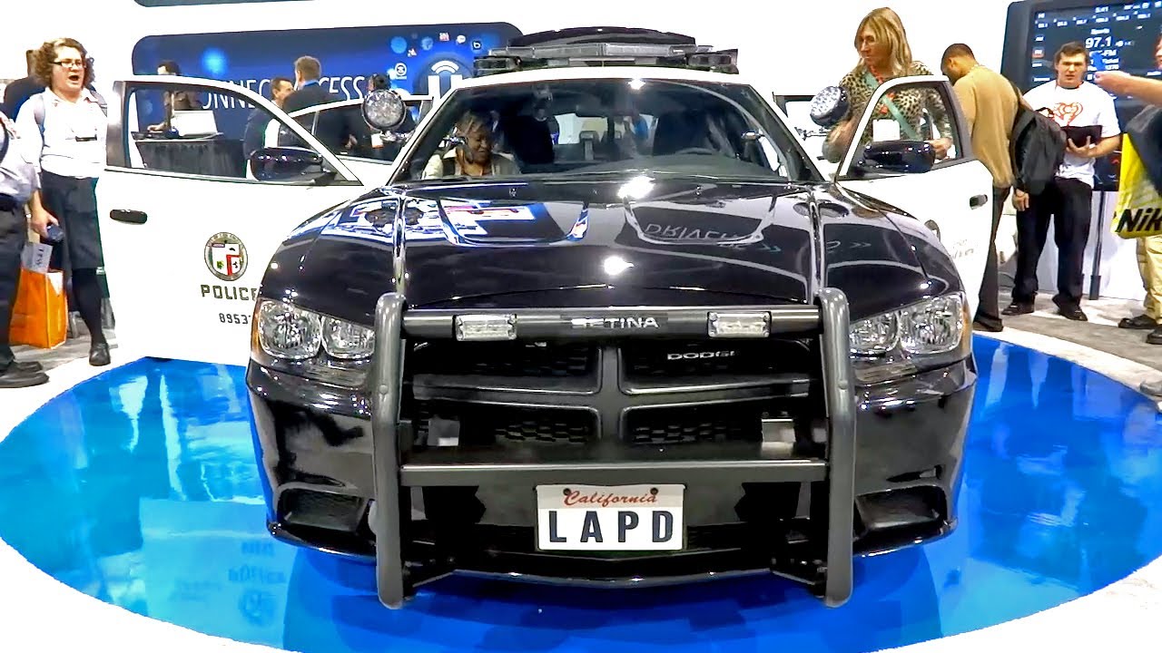 Futuristic Police Car -- Loaded With Tech (CES 2013)