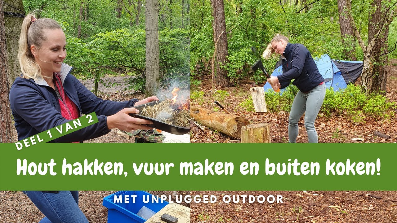 Buiten koken op open vuur!