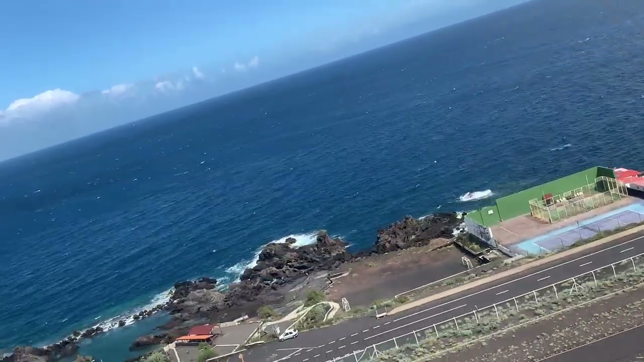 Take off from La Palma, Spain