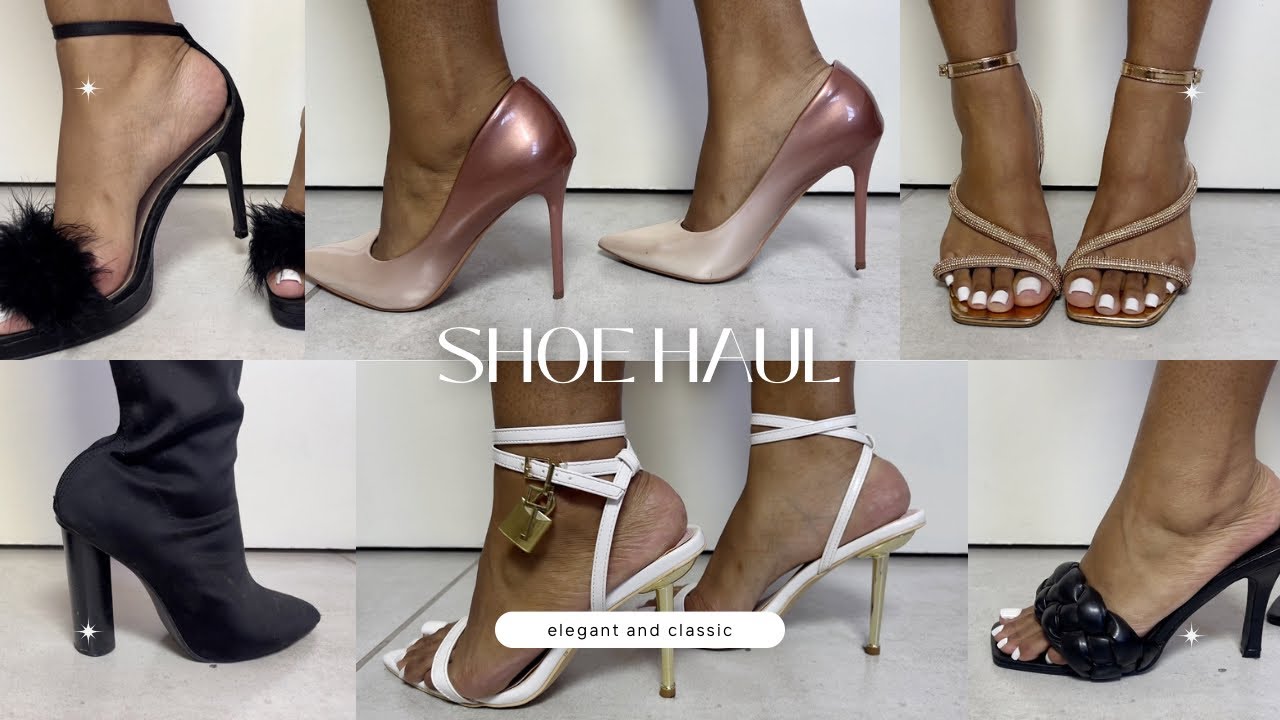 Shoe try-on Haul | Heels edition | South African Youtuber