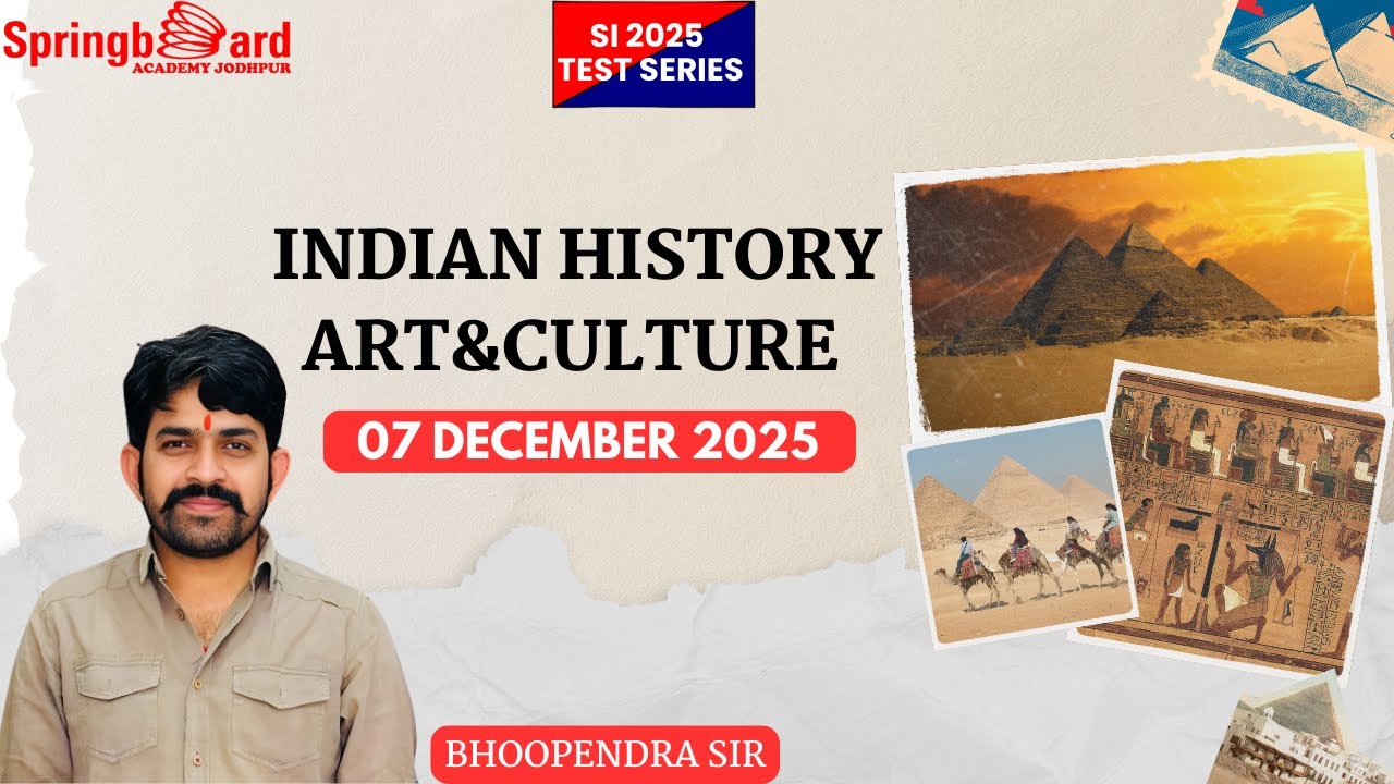 INDIAN HISTORY I RAS Pre/S.I.2025 I PAPER DISCUSSION I By BHOOPENDRA SIR I #Springboard Jodhpur