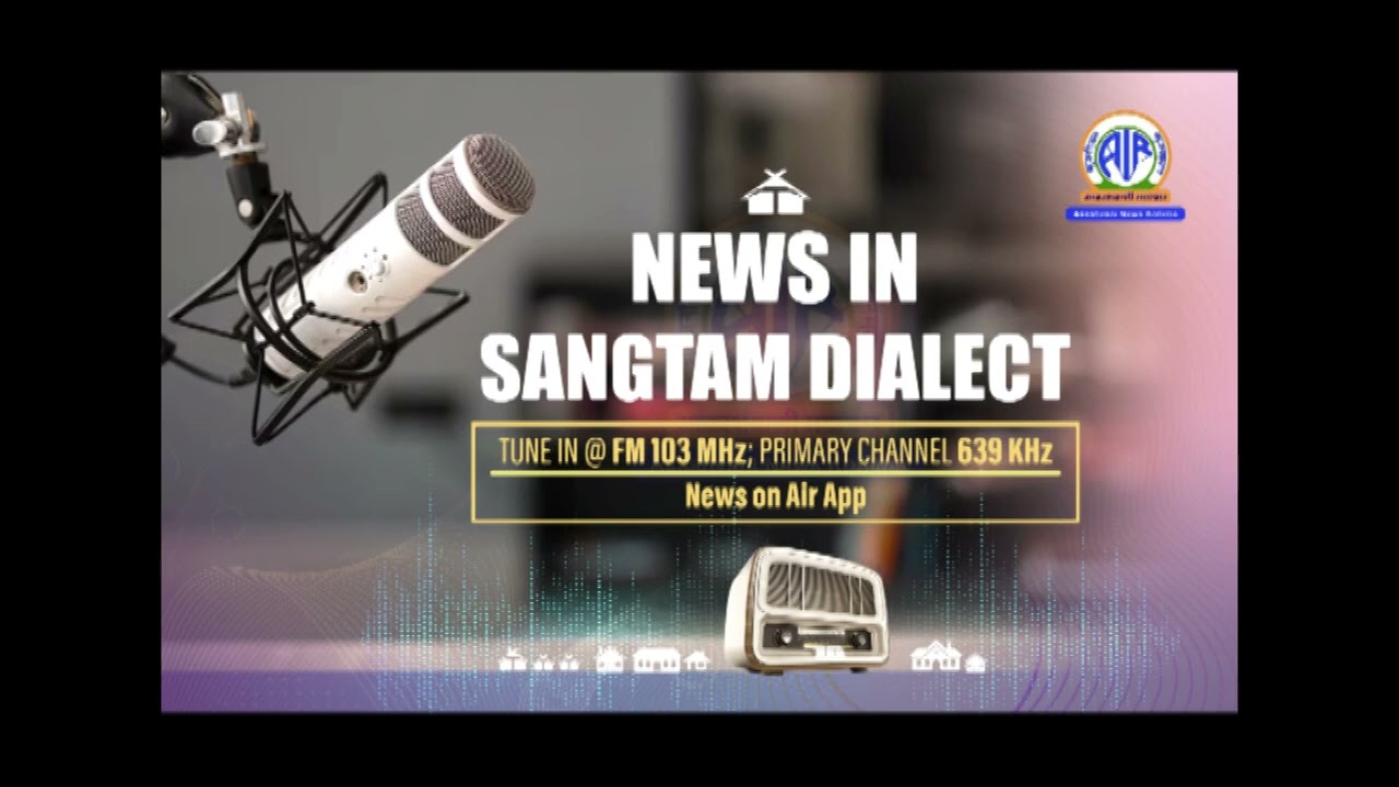 Akashvani News Kohima Sangtam Dialect Bulletin on February 8, 2026