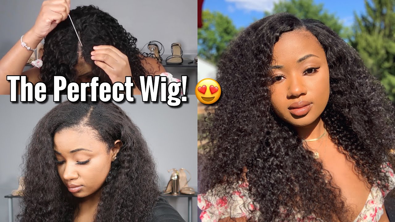 THE GAME HAS CHANGED! NO LACE! NO HEADBAND! NO LEAVEOUT?? V PART WIG INSTALL | Nadula hair VPART