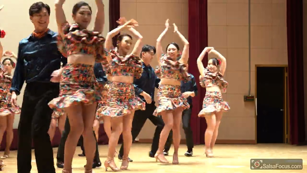 2024 SSC 겨울파티 준중급B by 끄밍, 누리 살사 공연 4K UHD Salsa Dance