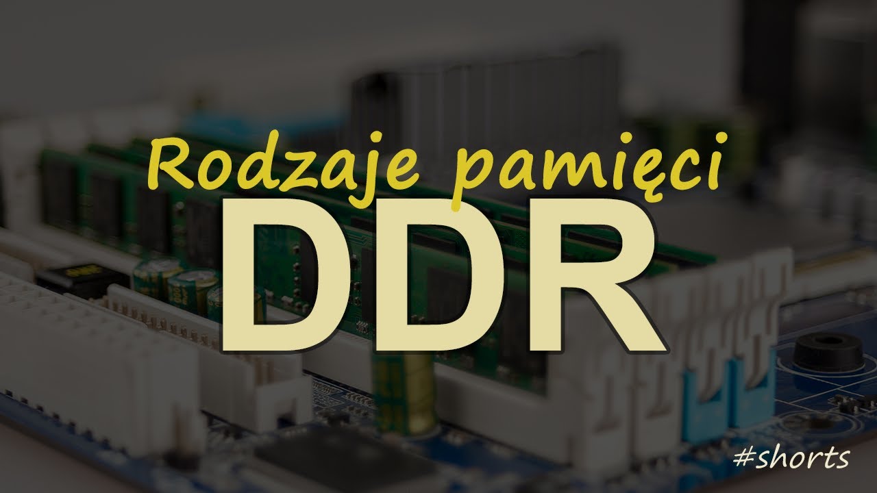 Rodzaje pamięci DDR [RS Elektronika] #shorts