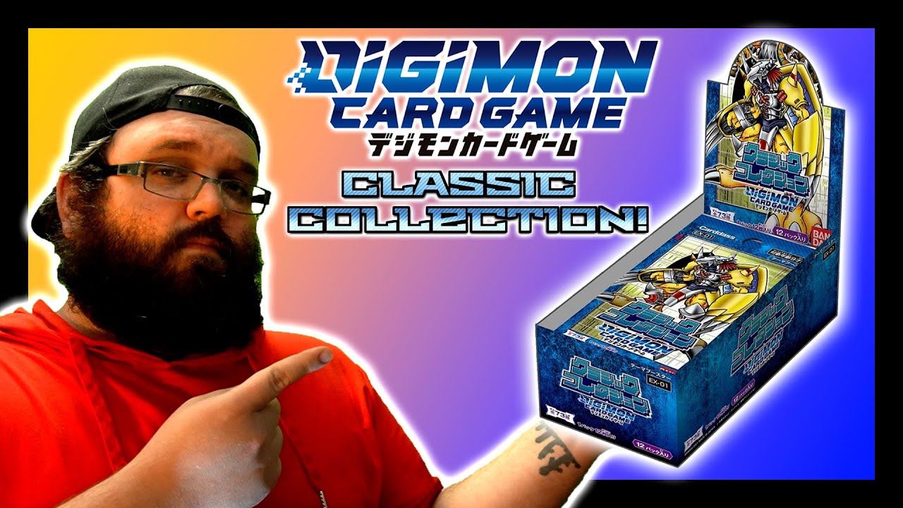 Japanese Digimon Classic Collection Booster Box Opening! | Digimon Card Game
