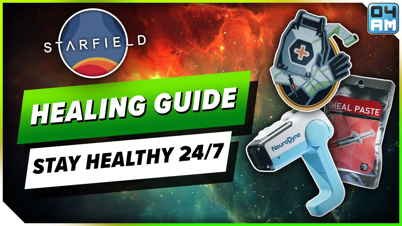 Starfield Ultimate Healing Guide - Unlimited Meds, Craft Cures, Health Upgrades & More!